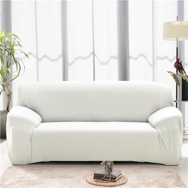 Stretch Sofa Cover Fitted Universal Slipcover with Wrinkle-Resistant Knit Fabric - Image 6