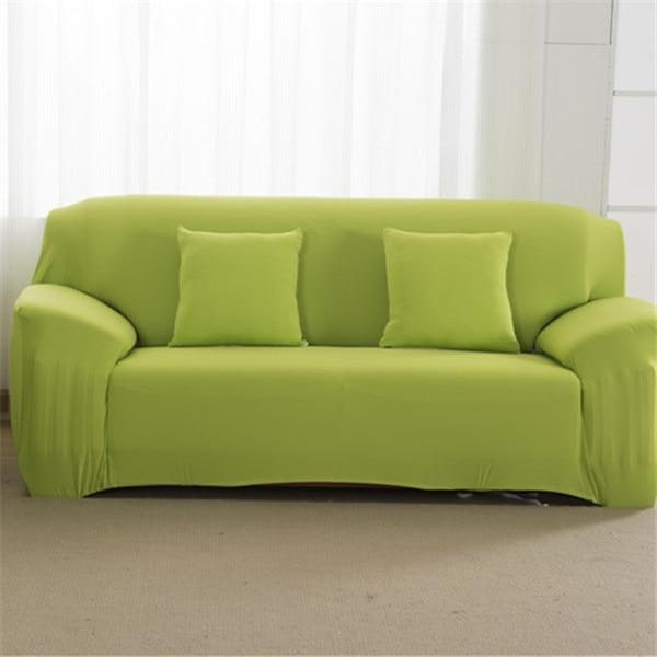 Stretch Sofa Cover Fitted Universal Slipcover with Wrinkle-Resistant Knit Fabric - Image 8