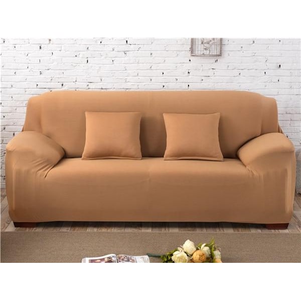 Stretch Sofa Cover Fitted Universal Slipcover with Wrinkle-Resistant Knit Fabric - Image 9