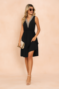 Stylish Casual Sleeveless Summer Dress | Modern Womens Fashion — detail view