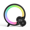 Sunrise Digital Alarm Clock with Sunlight Wake-Up Rgb Atmosphere Light and Remote Control - Image 7