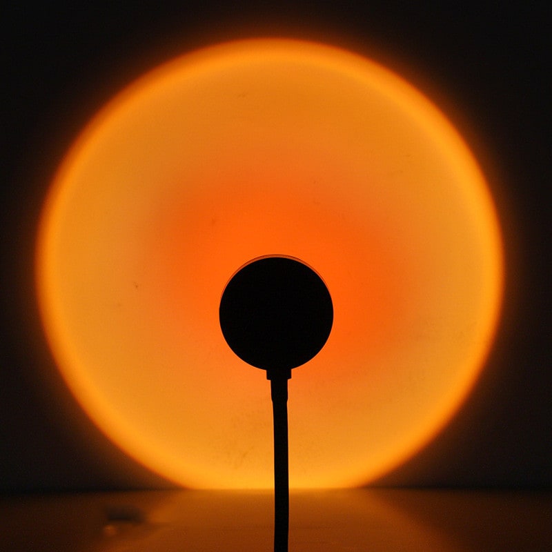 Sunset Lamp Projector with Adjustable Head and Power for Night Light Wall Decoration Ocean Wave - Image 18