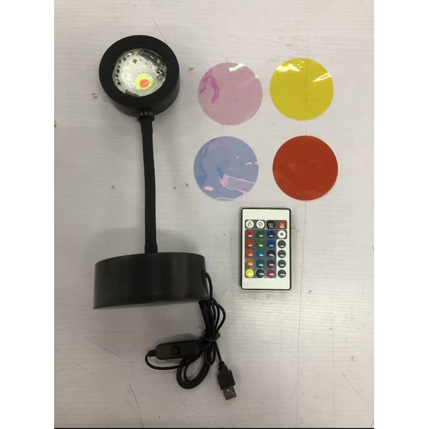 Sunset Lamp Projector with Adjustable Head and Power for Night Light Wall Decoration Ocean Wave - Image 19
