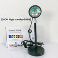 Sunset Lamp Projector with Adjustable Head and Power for Night Light Wall Decoration Ocean Wave - Image 4