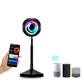 Sunset Lamp Projector with Adjustable Head and Power for Night Light Wall Decoration Ocean Wave - Image 8