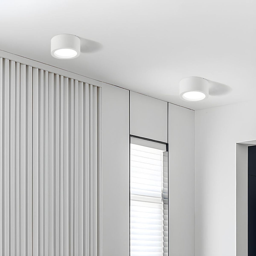 Surface Mount Downlight LED Cylindrical Metal Frosted Diffuser - Image 4