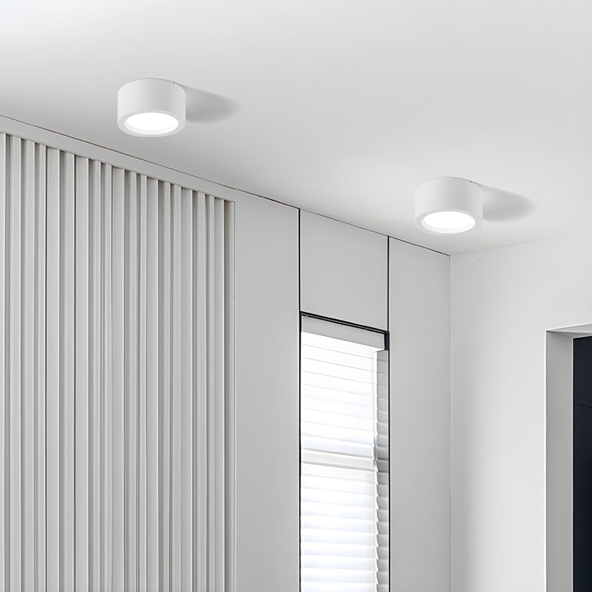Surface Mount Downlight LED Cylindrical Metal Frosted Diffuser - Image 4