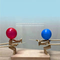 Tabletop Battle Game Balloon Head Puppet Wooden Toothpick Party - Image 1
