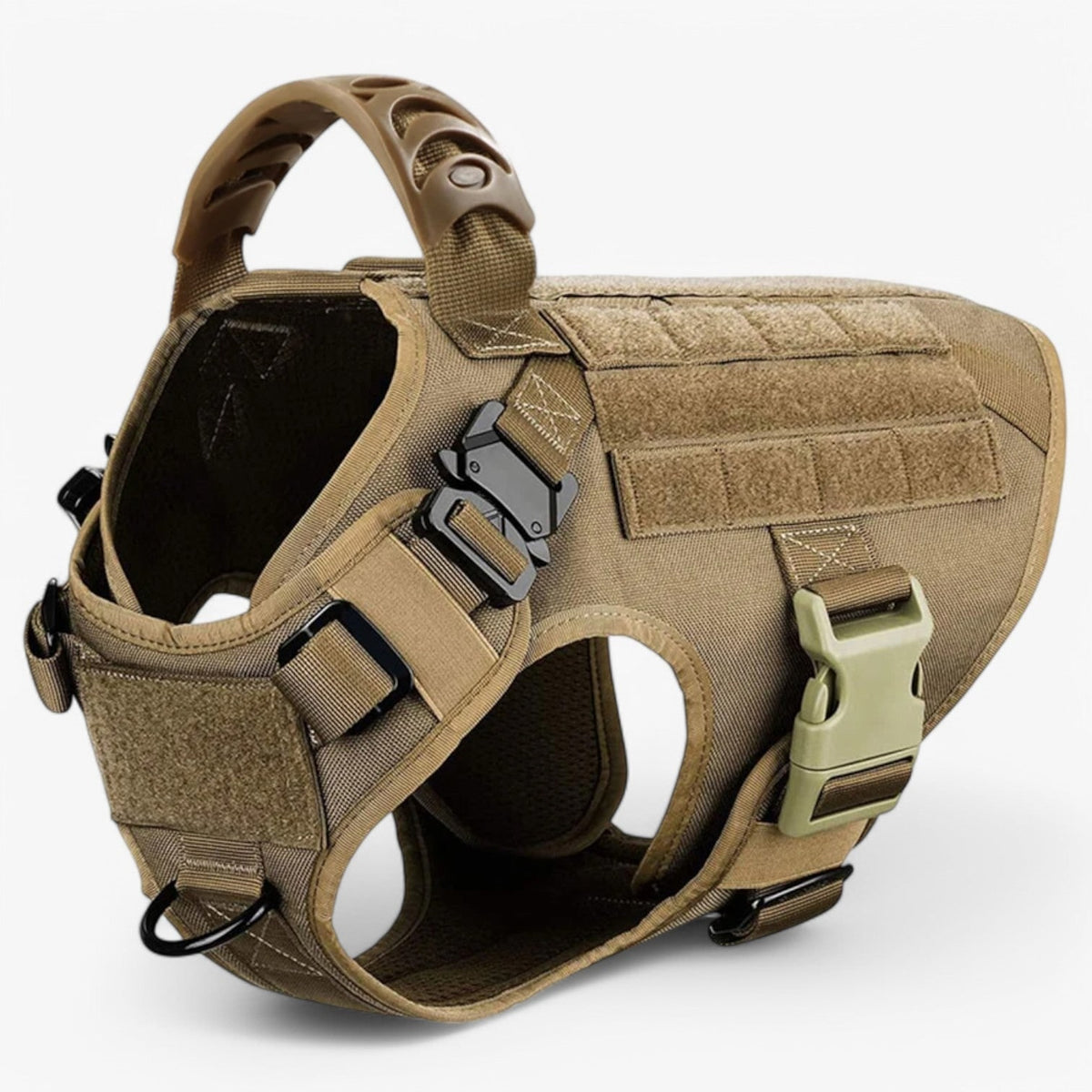 Tactical Dog Harness with No Pull Front Clip Handle and Quick-Release Buckles for Training - Image 7