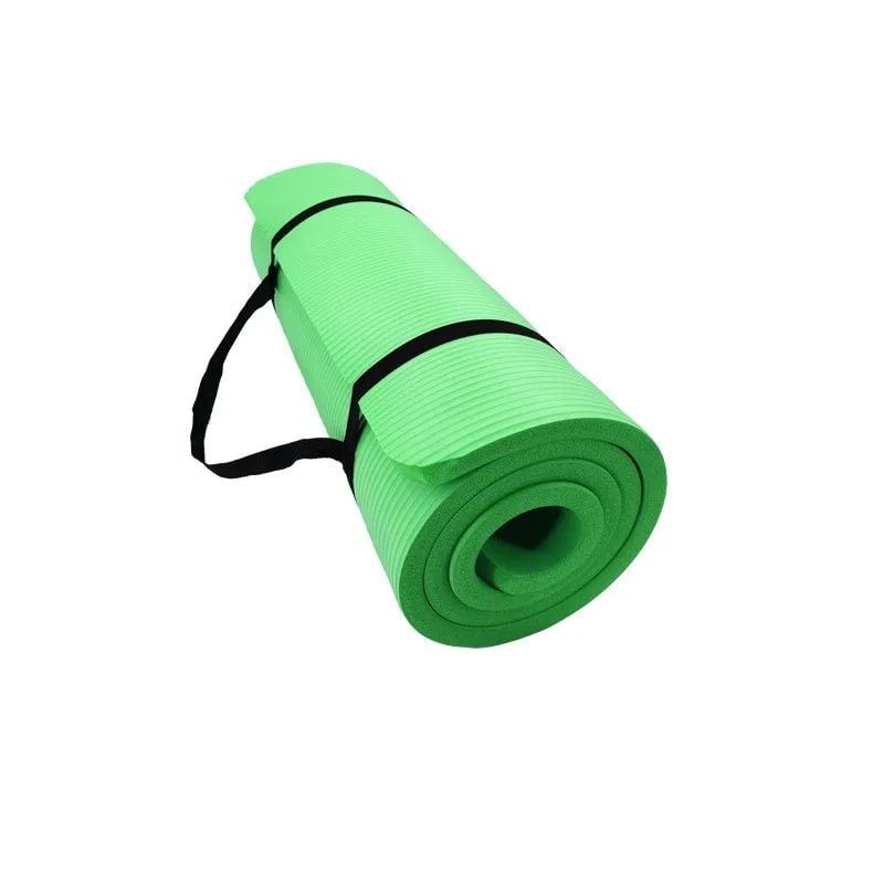 Thick Yoga Mat Exercise Non Slip Foam Portable Carrying Strap Textured - Image 6