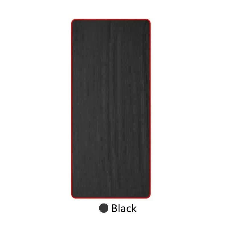 Thick Yoga Mat Exercise Non-Slip Foam Ribbed Portable Rollup With Carrying Bag - Image 7