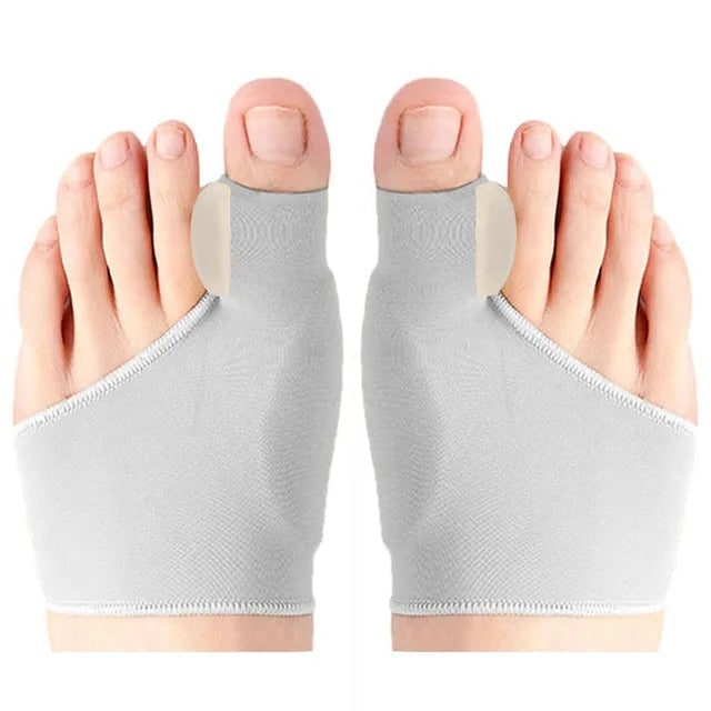 Toe Spacers for Bunions with Gel Pad and Elastic Sleeve for Forefoot Support - Image 6