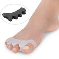 Toe Spacers Separators Silicone Gel Flexible Pair Stretchy Ergonomic - Image 1