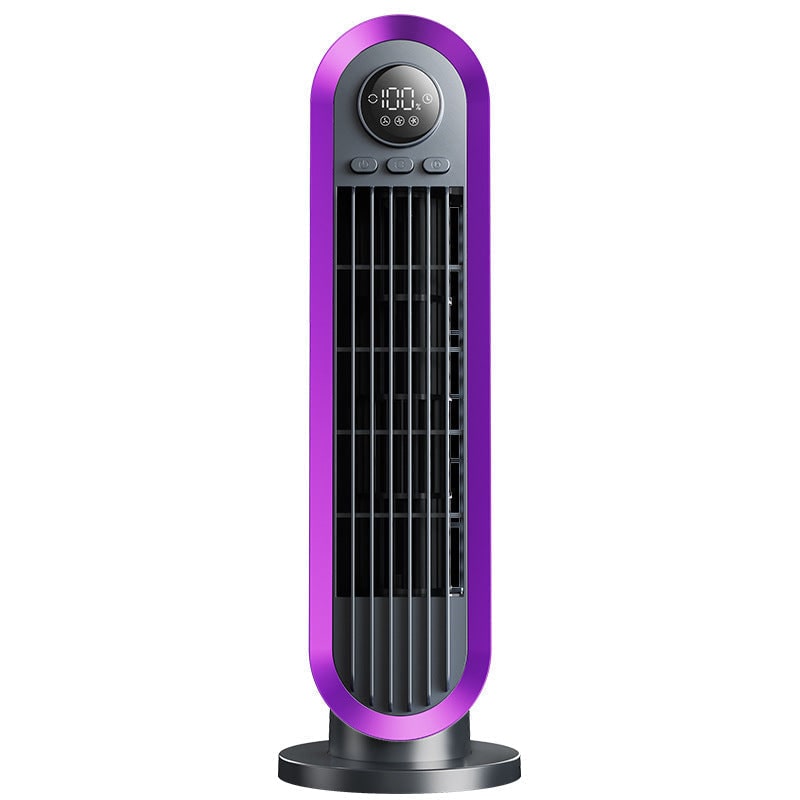 Tower Fan Rechargeable Portable Cooling Compact Desktop Digital Display - Image 1
