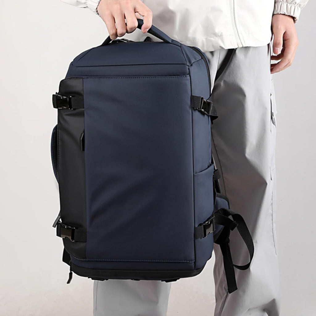 Travel Laptop Backpack with USB Charging Port Water-Resistant Carry on for Business - Image 1
