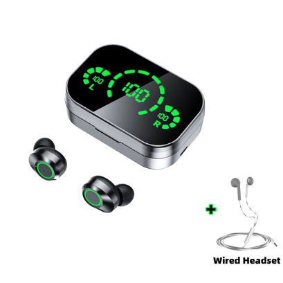 True Wireless Earbuds with Mic and Digital Display in Ear Bluetooth Tws Waterproof - Image 10