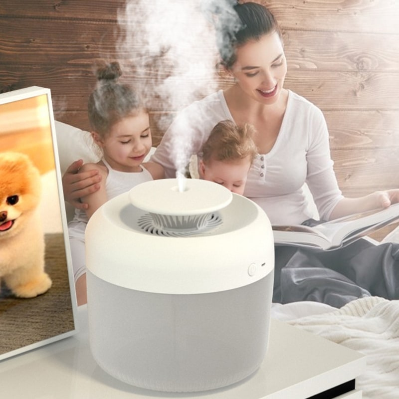 Ultrasonic Cool Mist Humidifier with USB Power Top-Fill Design and Aroma Function Sonic - Image 1