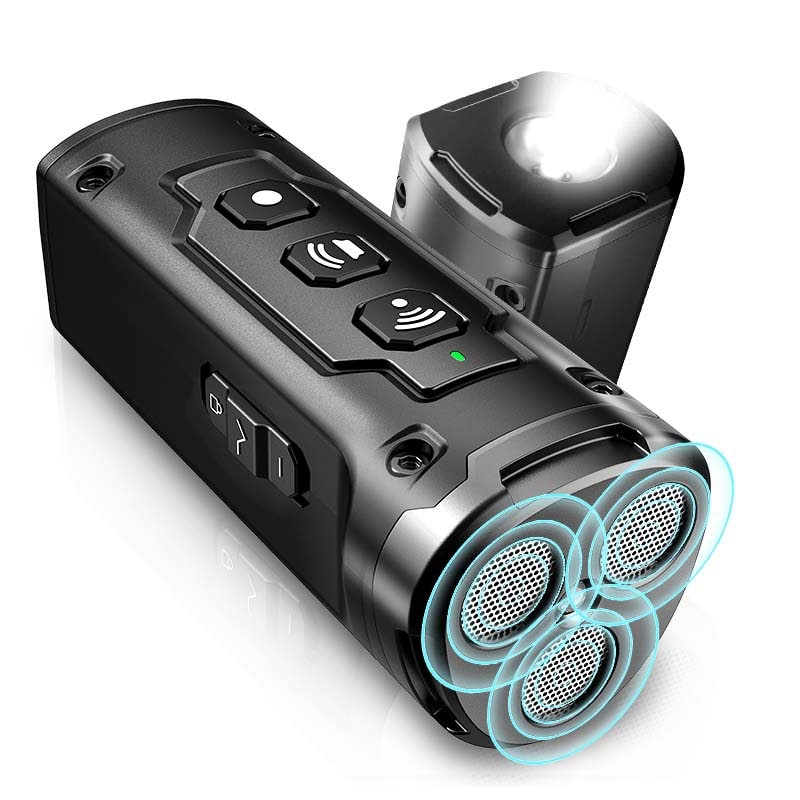 Ultrasonic Dog Deterrent Device and Repeller with LED Flashlight and Wrist Strap - Image 2