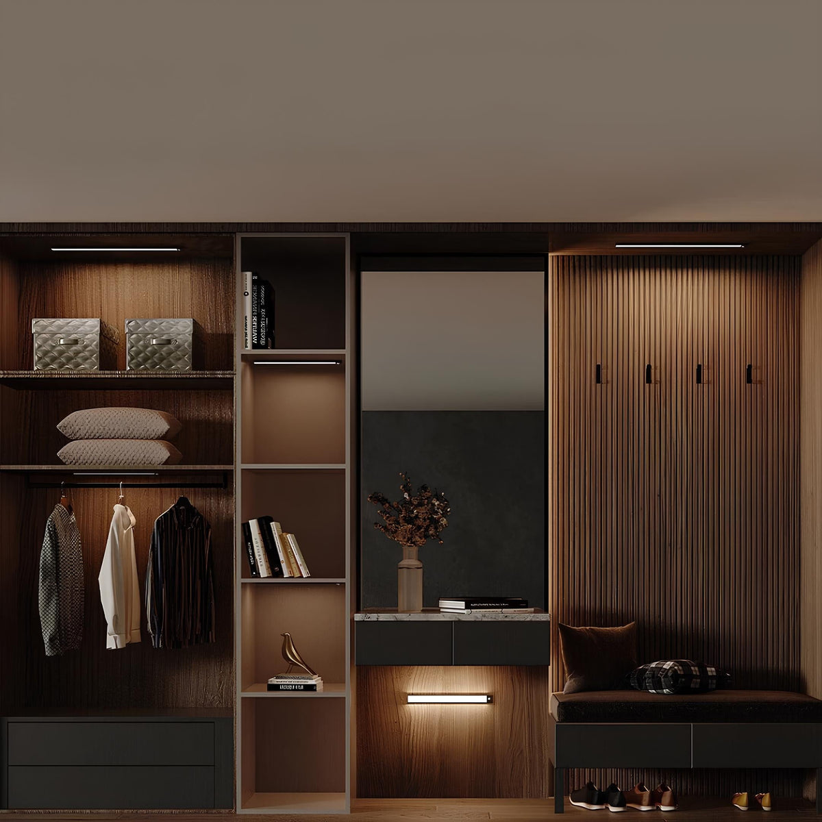 Under Cabinet Lighting with Motion Sensor Rechargeable LED and Magnetic Mount - Image 10