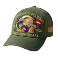 Usa Baseball Cap Patriotic Hat Embroidered Eagle Liberty Outdoor American Flag - Image 4