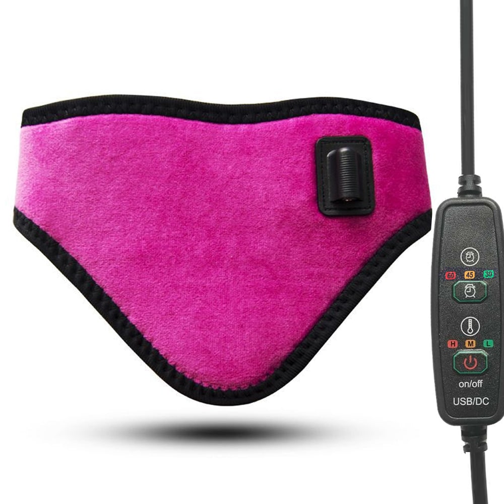 USB Electric Heated Neck Wrap and Heating Pad with Temperature Controller for Pain Relief - Image 5