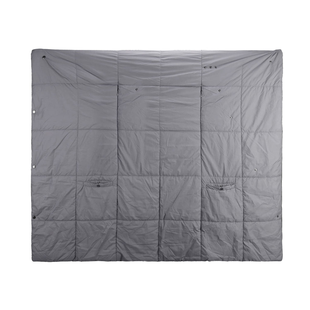 USB Heated Wearable Blanket with Zippered Armholes Dual Controls and 6 Heating Zones - Image 12