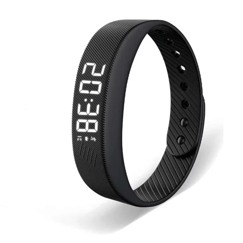 Vibrating Alarm Clock Wristband with LED Display and Silent Alert for Peaceful Wake-Up - Image 1