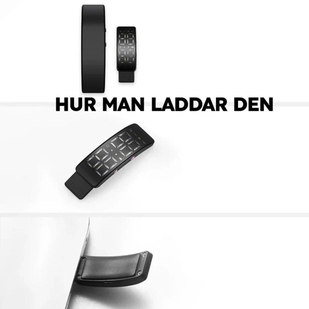 Vibrating Alarm Clock Wristband with LED Display and Silent Alert for Peaceful Wake-Up - Image 3