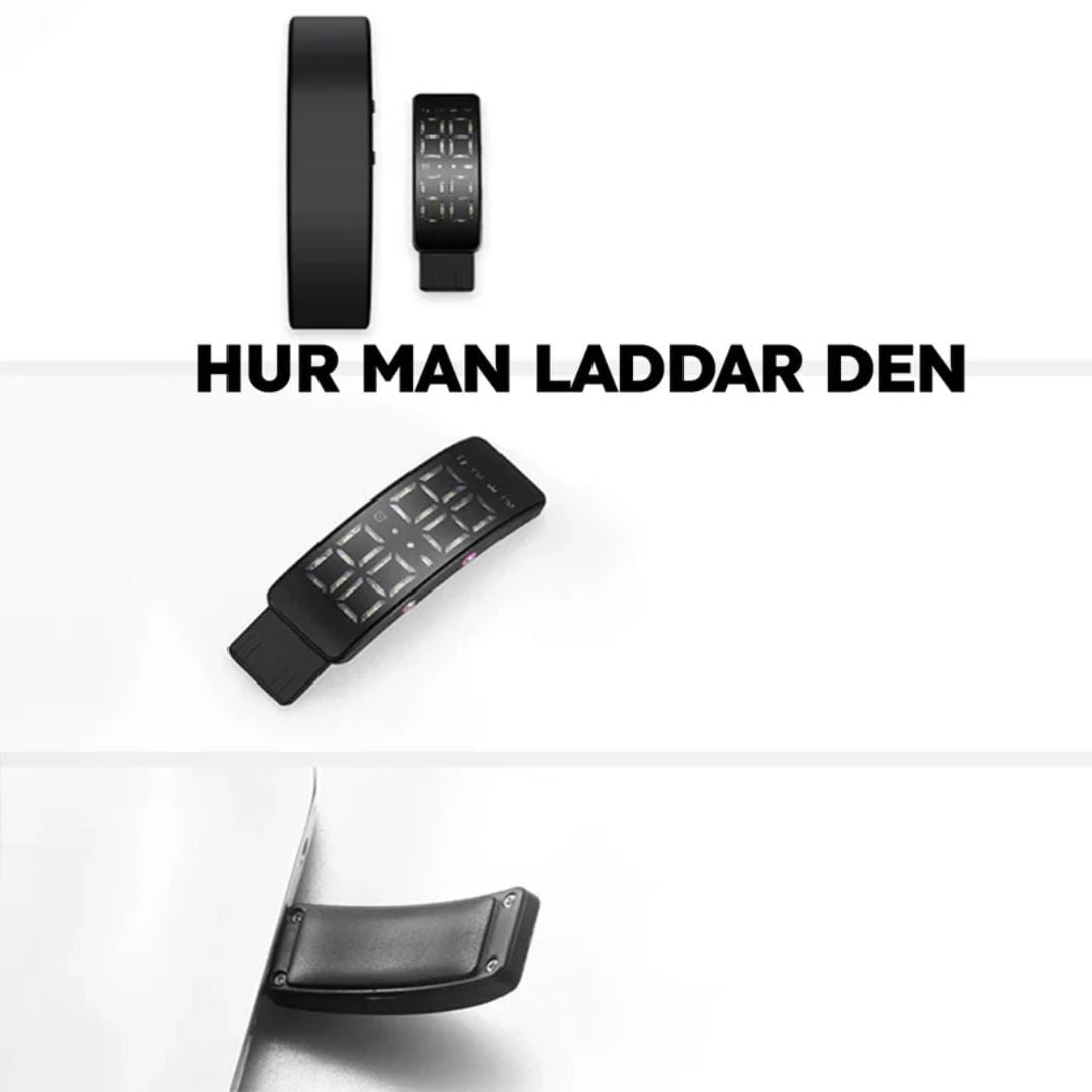 Vibrating Alarm Clock Wristband with LED Display and Silent Alert for Peaceful Wake-Up - Image 3