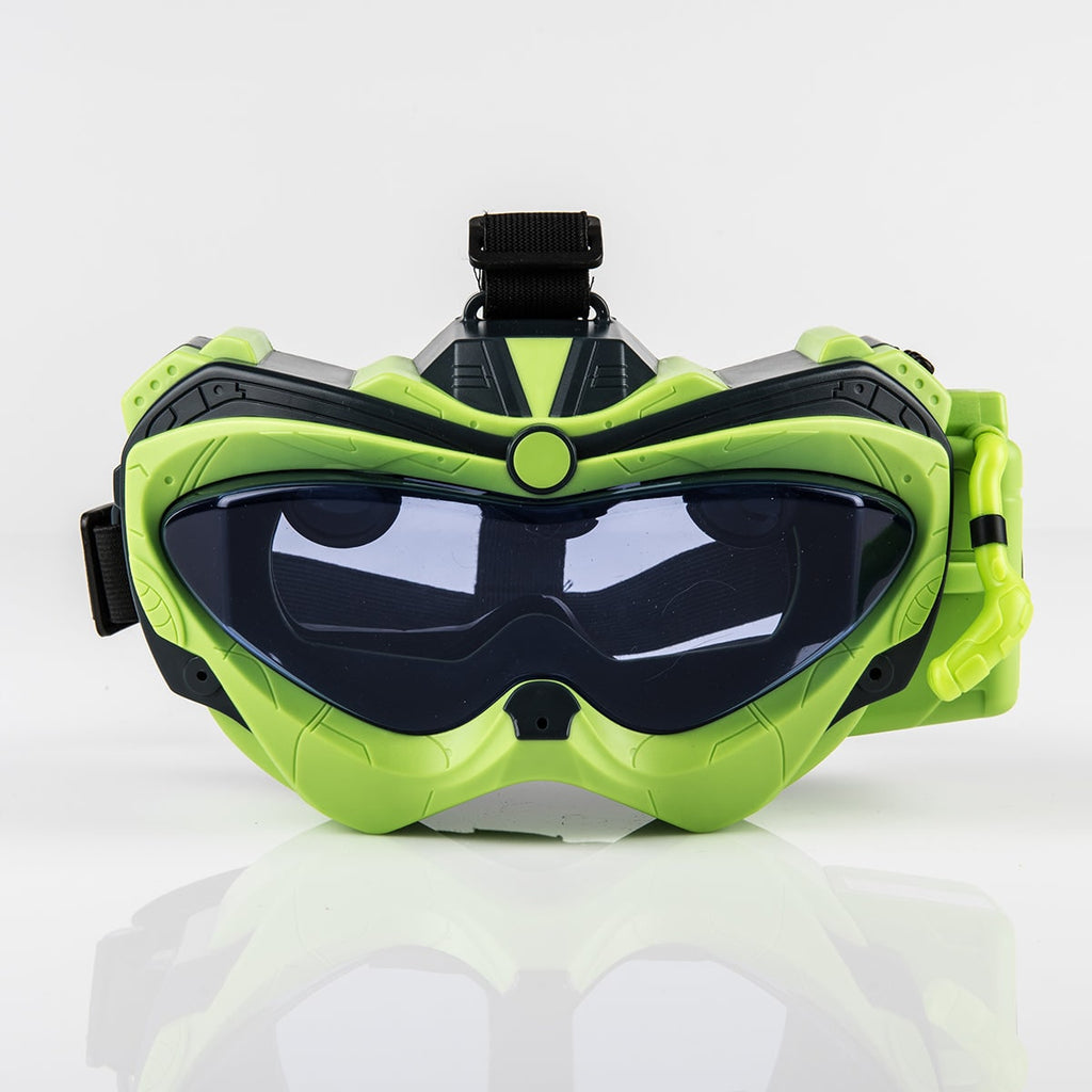 Virtual Reality Blaster Headset Set Adjustable Plastic Green Electronic Toy - Image 3