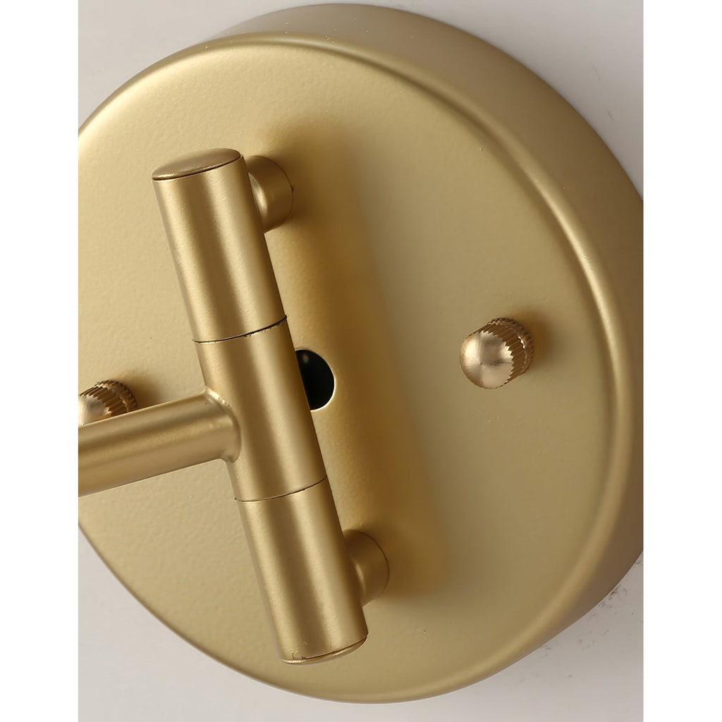 Wall Light Sconce with Adjustable Articulated Arm and Cylindrical Shade Exterior Lantern - Image 37