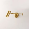 Wall Light Sconce with Adjustable Articulated Arm and Cylindrical Shade Exterior Lantern - Image 41