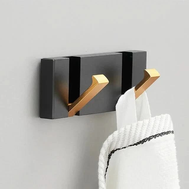 Wall Mounted Coat Rack Hook Folding Retractable Metal Storage - Image 1