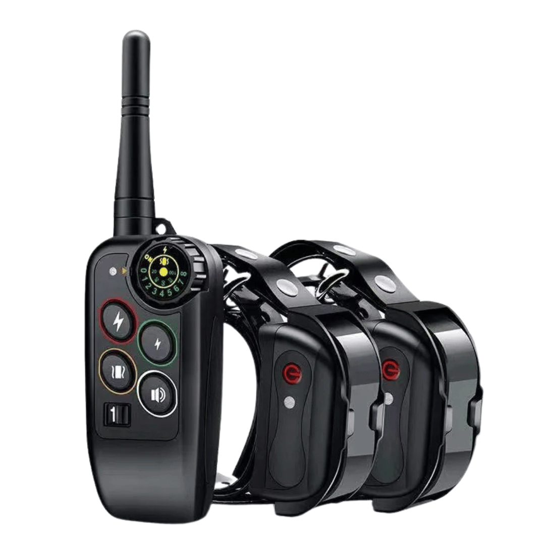 Waterproof Dog Training Collar with Remote Shock and Vibration Control - Image 1