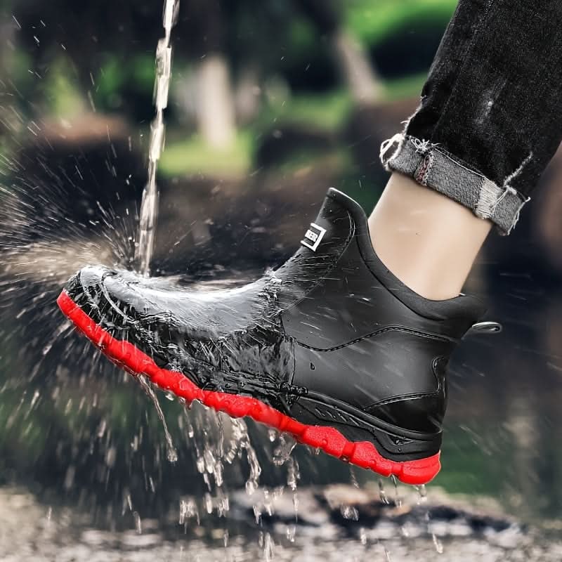 Waterproof Rain Boots with Slip-Resistant Tread and Ankle Support - Image 11