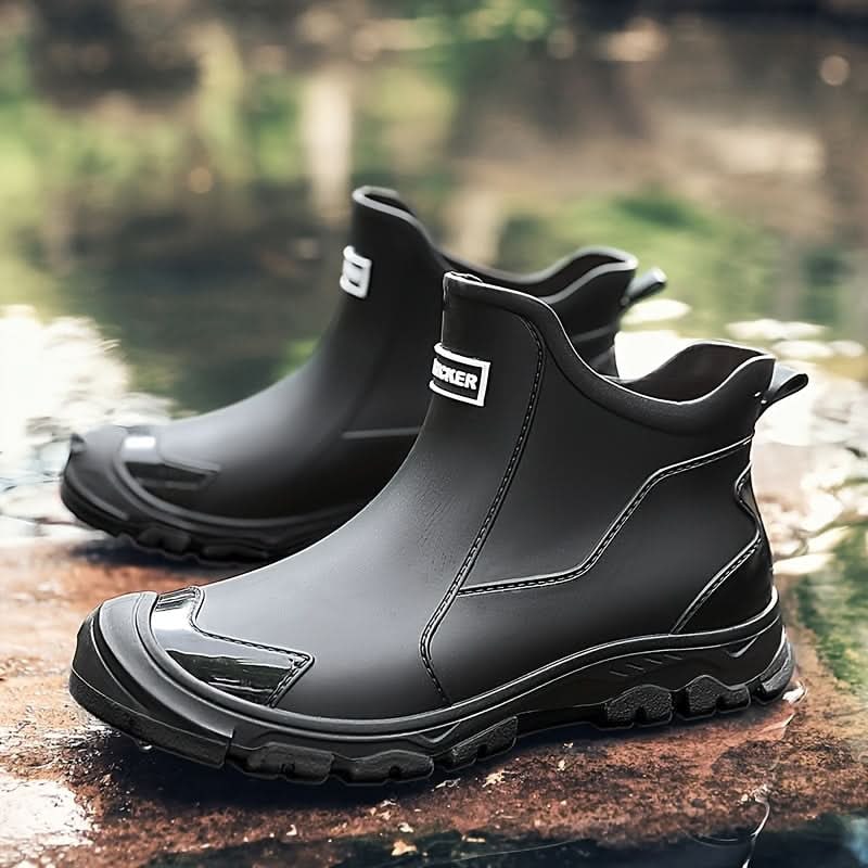 Waterproof Rain Boots with Slip-Resistant Tread and Ankle Support - Image 12