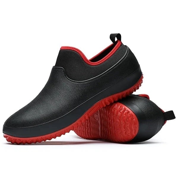 Waterproof Slip-On Garden Shoes with Flexible Non-Slip Sole and Stretchy Collar - Image 1