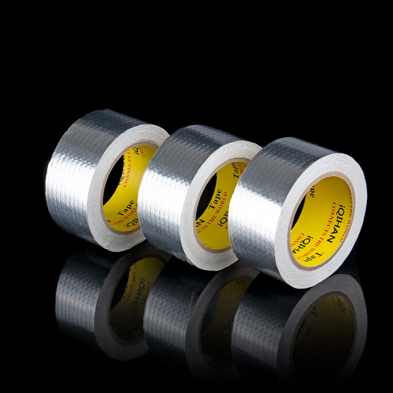 Waterproof Tape Butyl Strong Adhesive Rubber Sealant Aluminum Foil Backing Repair - Image 4