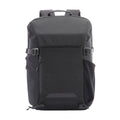Waterproof Travel Laptop Carry-On Backpack Black Mesh Shoe Compartment Padded Straps - Image 1