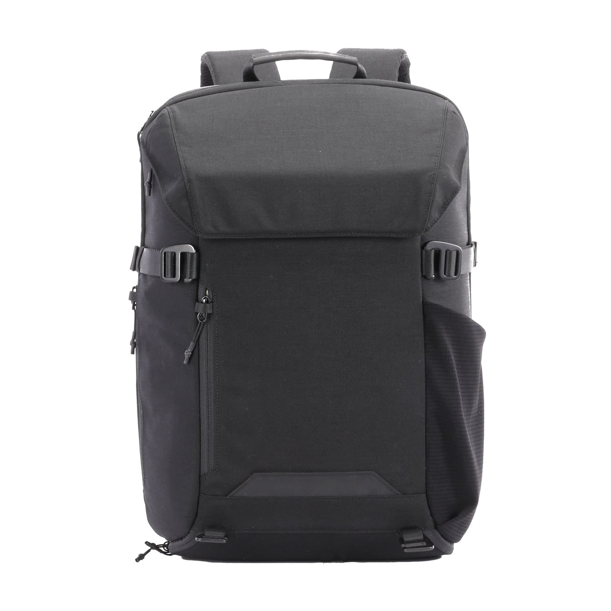 Waterproof Travel Laptop Carry-On Backpack Black Mesh Shoe Compartment Padded Straps - Image 1