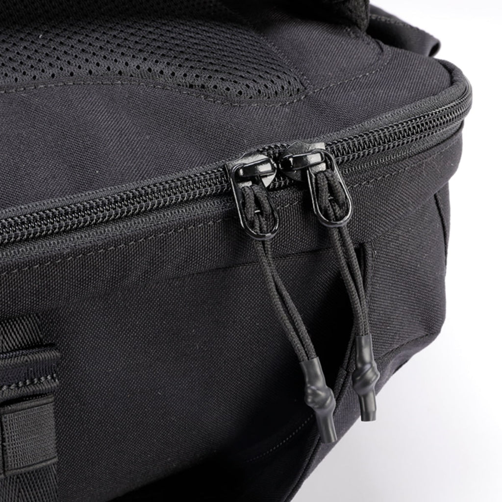 Waterproof Travel Laptop Carry-On Backpack Black Mesh Shoe Compartment Padded Straps - Image 7