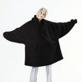 Wearable Blanket Hoodie Oversized Plush Fleece with Kangaroo Pocket and Hooded Collar - Image 27