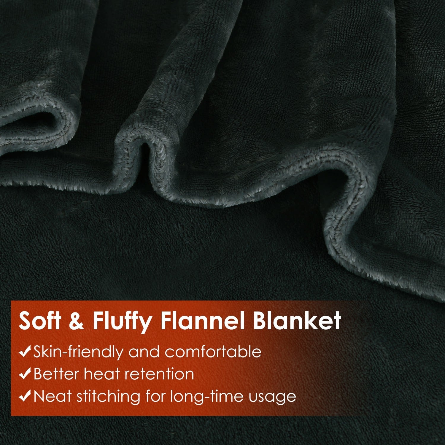 Wearable Heated Blanket Throw with USB Power and Zipper Closure Portable Electric Shawl Wrap - Image 5