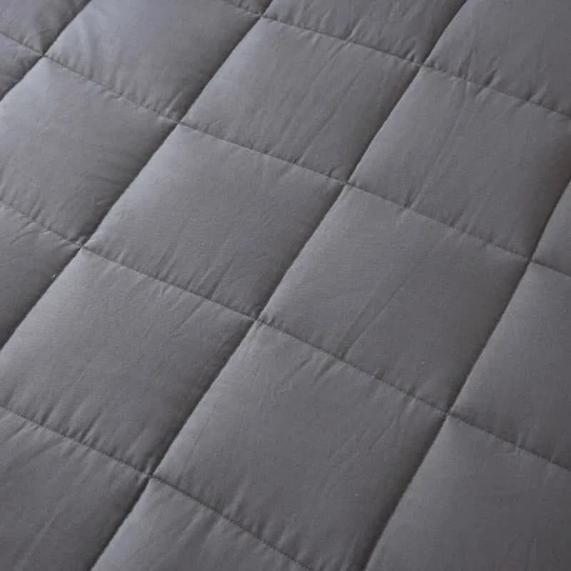 Weighted Blanket Sleep Heavy Cotton Quilted Breathable Machine Washable - Image 3