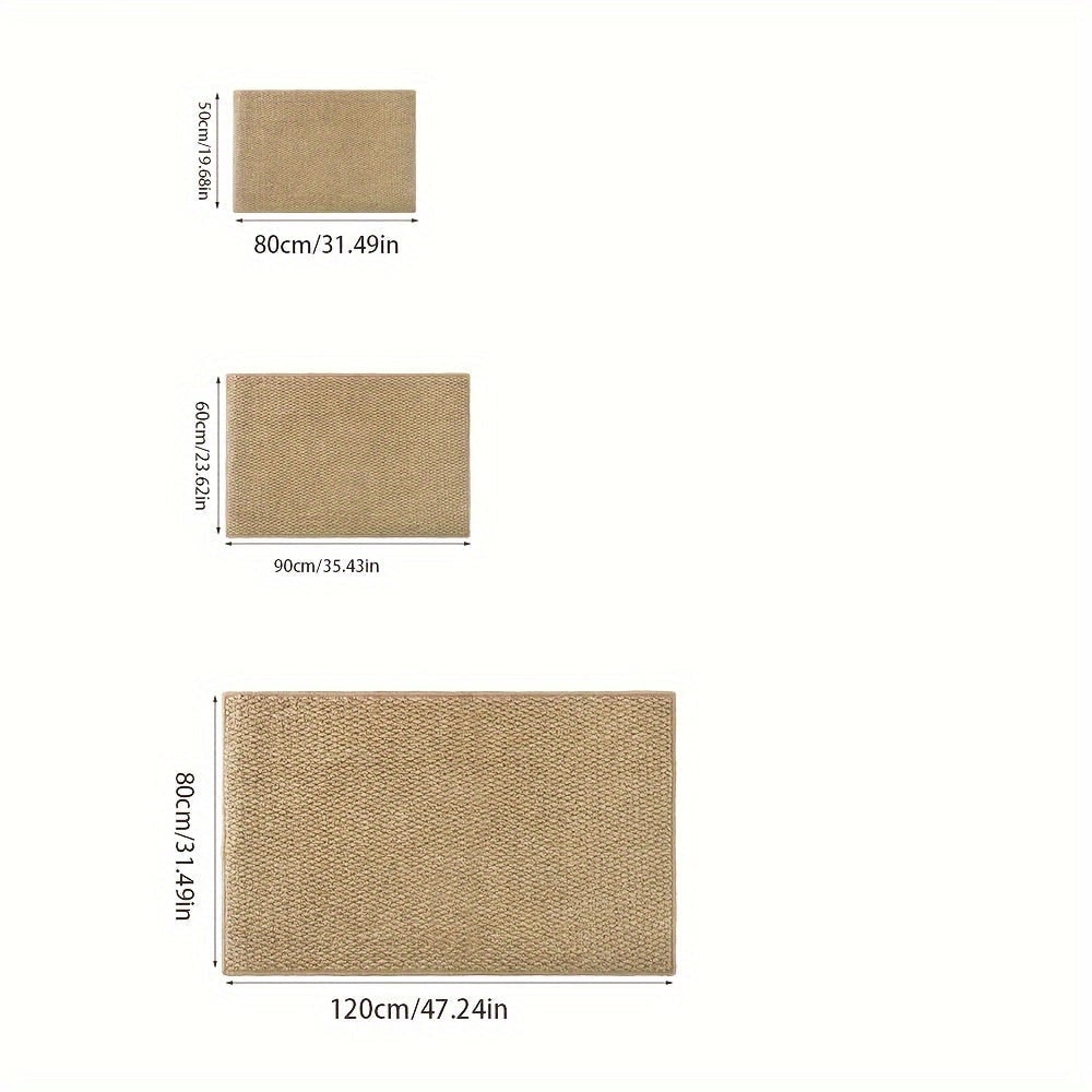 Welcome Indoor Front Door Mat with Absorbent Textured Loop Pile and Non-Slip Base Custom - Image 12