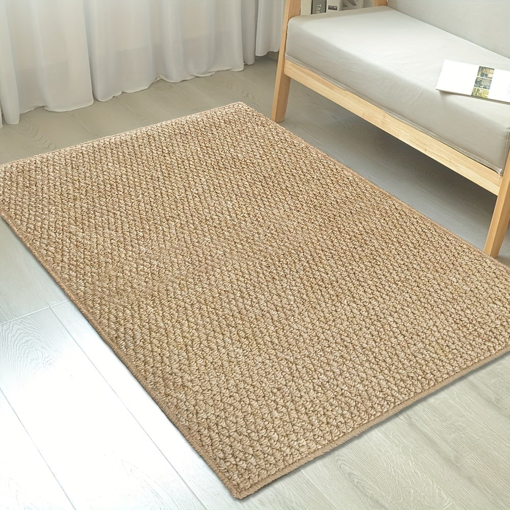 Welcome Indoor Front Door Mat with Absorbent Textured Loop Pile and Non-Slip Base Custom - Image 4