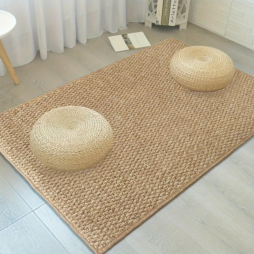 Welcome Indoor Front Door Mat with Absorbent Textured Loop Pile and Non-Slip Base Custom - Image 5