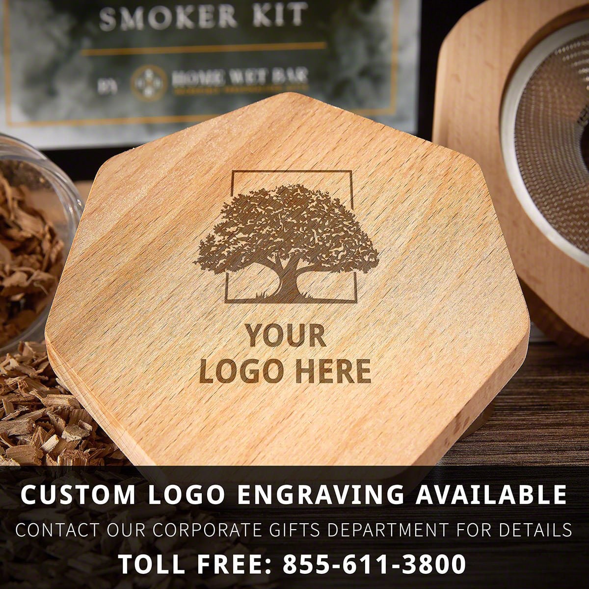 Whiskey Cocktail Smoker Kit with Torch Wood Chips and Cleaning Brush for Old Fashioned Drinks - Image 7