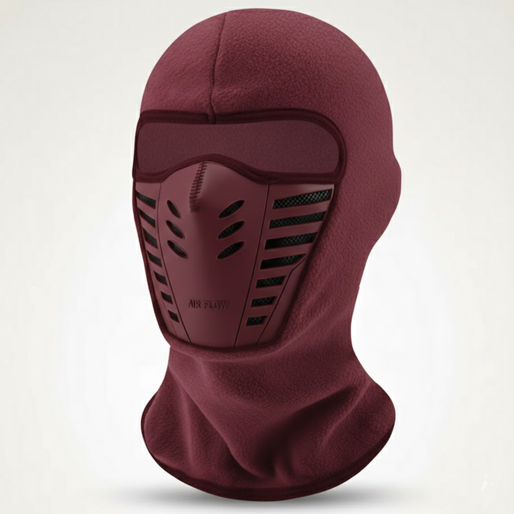 Winter Balaclava with Face Mask Fleece Windproof Full Coverage Thermal Ski - Image 9