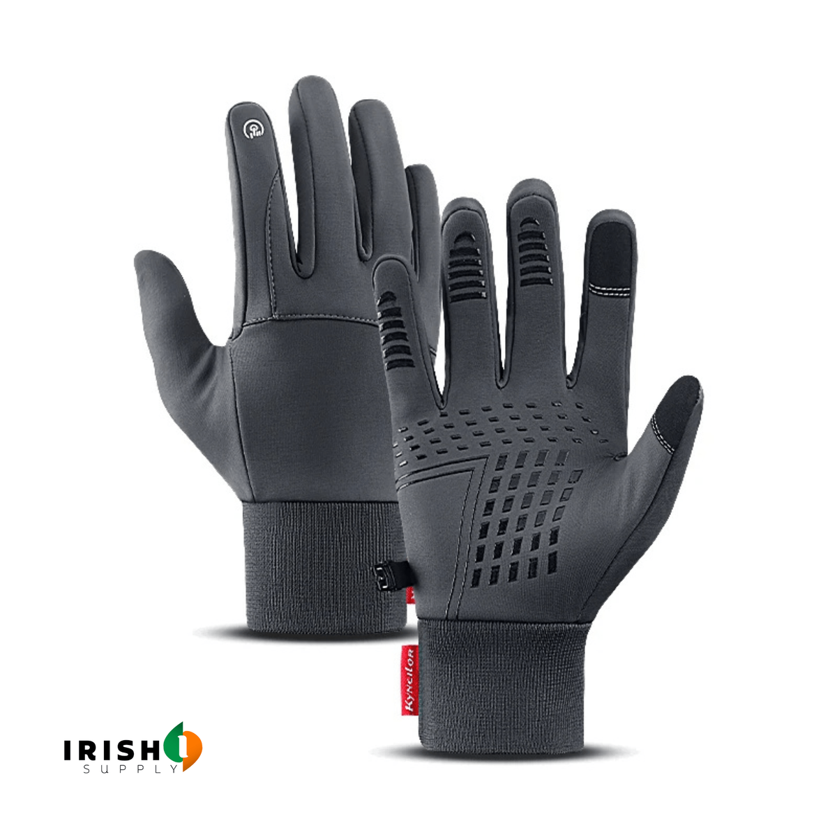 Winter Bike Riding Cycling Gloves with Waterproof Shell and Touchscreen Fingertips - Image 11